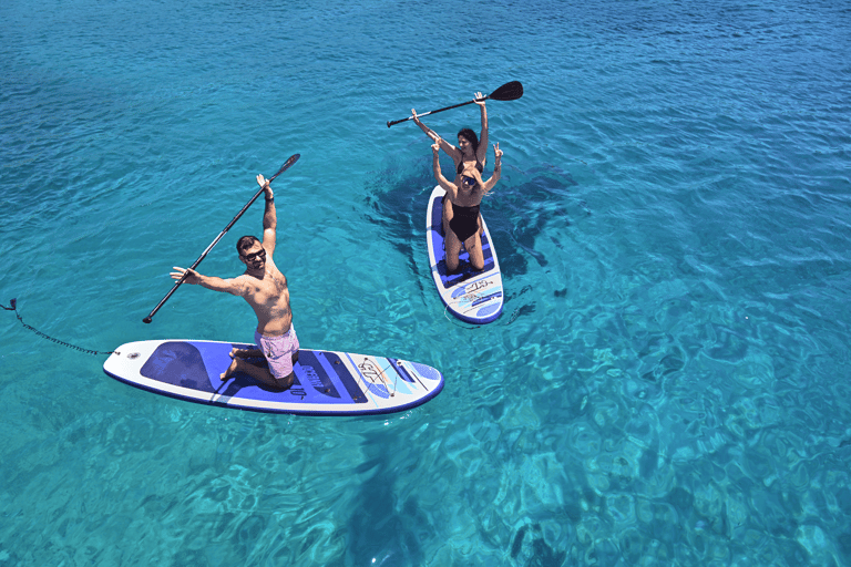 Souda: Premium Catamaran Cruise to Marathi Bay with Lunch w/Transfer from Agia Marina - Kolimvari
