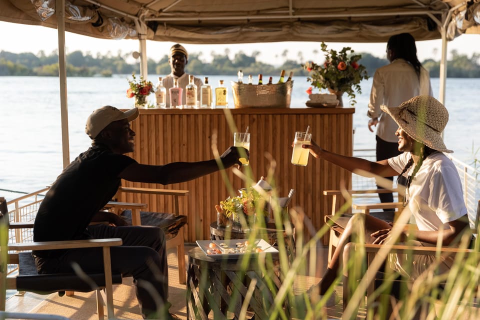 Victoria Falls: Private Sunset Cruise on the Zambezi River | GetYourGuide