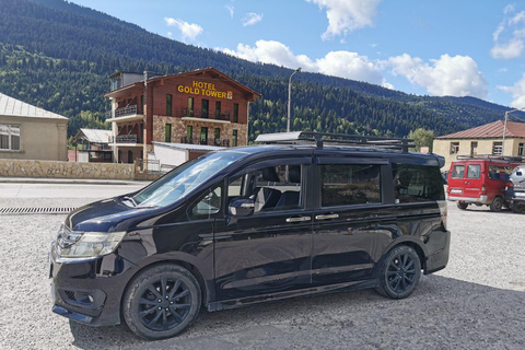 Mestia: Batumi Transfer with Scenic Stops