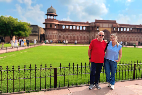 From Delhi: Private Taj Mahal & Agra Day Tour with 5* Meal Private Tour From Delhi - Car, Guide, Tickets & 5-Star Meal