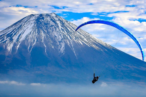 Tokyo - Paragliding Experience with Mt. Fuji Views Tandem flights-instructor will handle the controls of flight