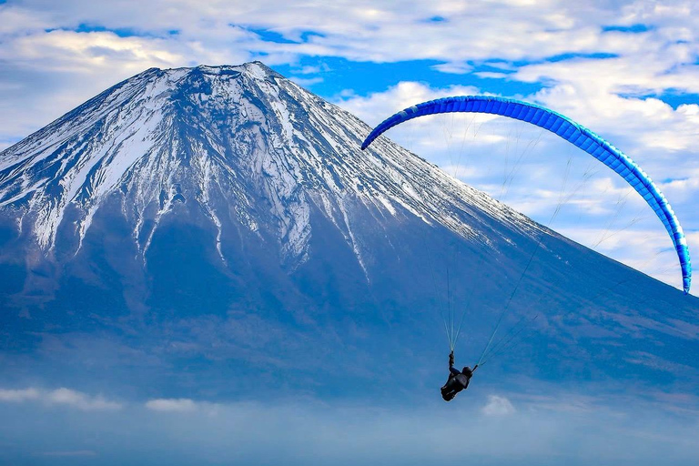Tokyo - Paragliding Experience with Mt. Fuji Views Tandem flights-instructor will handle the controls of flight