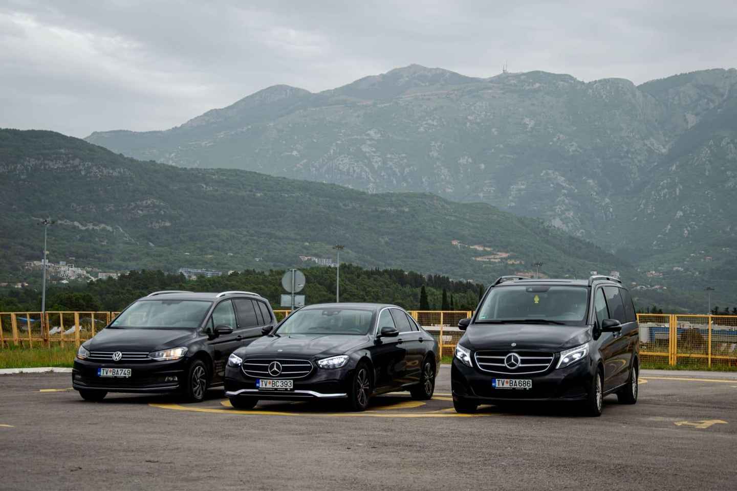 Transfert privé aéroport Tivat vers centre-ville