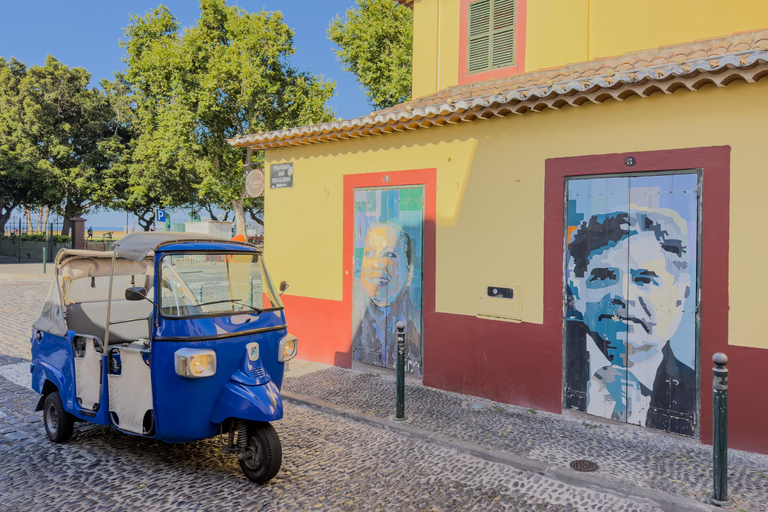 Funchal: Monte Toboggan & Old Town Private Tuk-Tuk Tour
