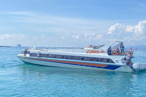 Bali : Transfert en bateau rapide vers/depuis Gili Air, Trawangan, LombokDe Gili Trawangan à Padang Bai Bali