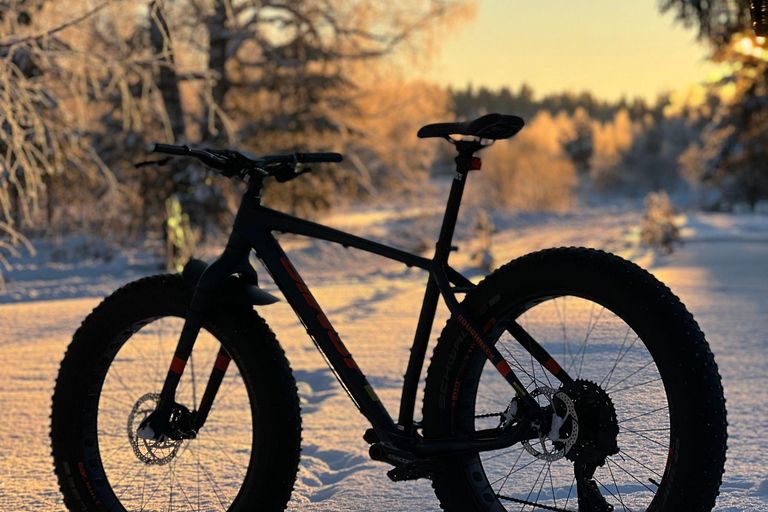 Québec City: Guided Fat Bike Tour with Hot Chocolate