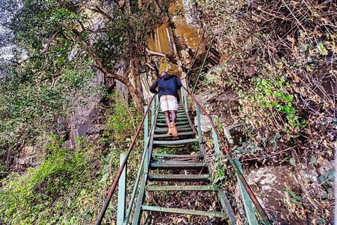 Guided Hike under the Bridge into the Zambezi Gorge Victoria Falls: Gorge Hike under the Bridge