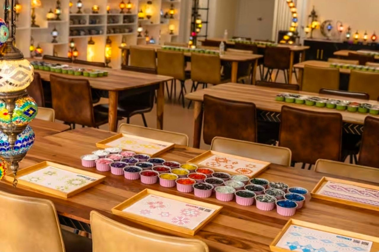 Turkish Mosaic Lamp Workshop in the Houston Area