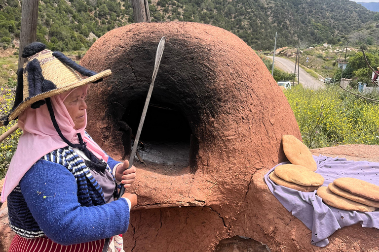 Chefchaouen the blue city and waterfalls akchour The blue town chefchaouen with hiking at the Akchour