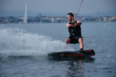 Geneva: Private Wakeboarding on Lake Geneva