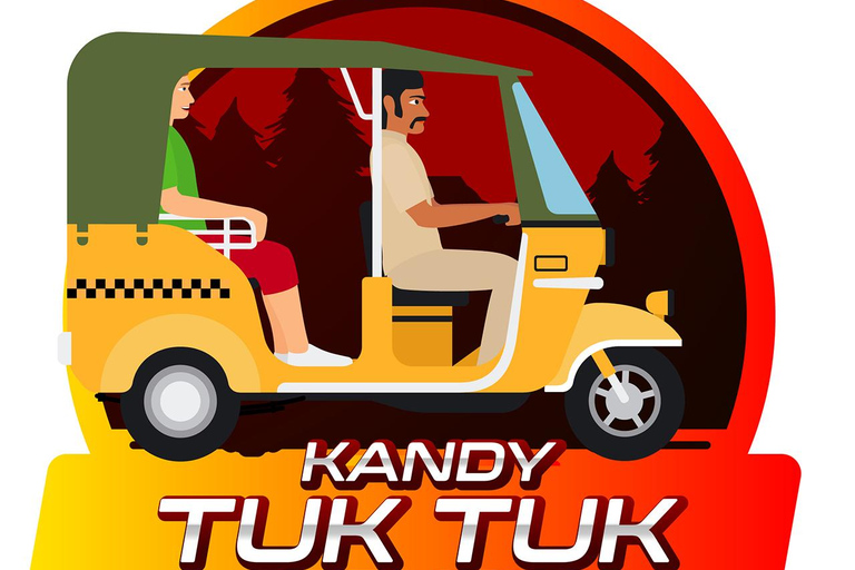 Kandy: Tour guiado na cidade em Tuk Tuk com transferes para o hotel