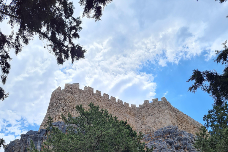 Vanuit Rhodos Stad: Avondtocht met de bus naar LindosVanuit Rhodos Stad: Avondbusreis naar Lindos