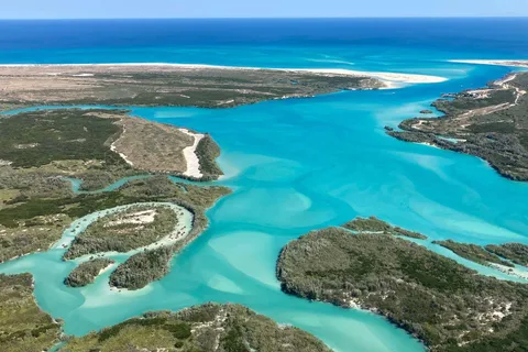 Broome Vuelo en helicóptero y visita a la granja de perlas Willie Creek