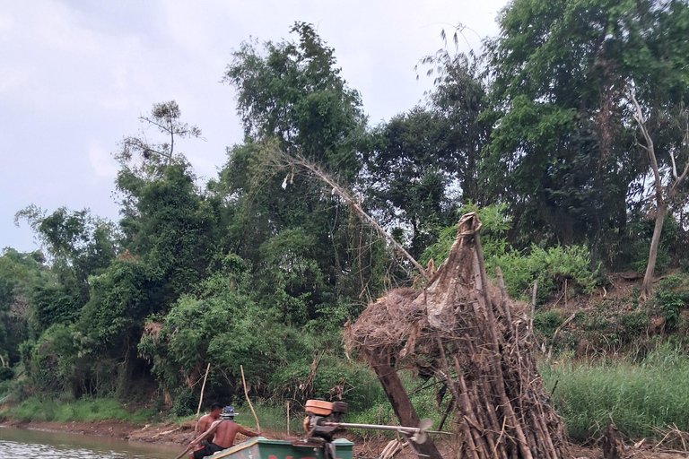 Battambang: Sangker River Boat Tour to Cheu Teal Village