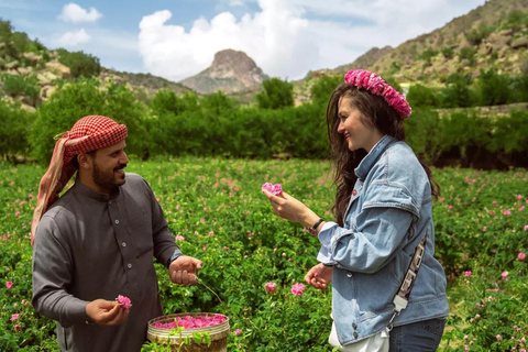 Besuche Taif, die Stadt der Rosen, von Jeddah aus