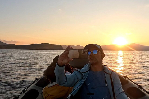 São Miguel: Sunset Boat Tour – Golden Light, Cliffs & Caves