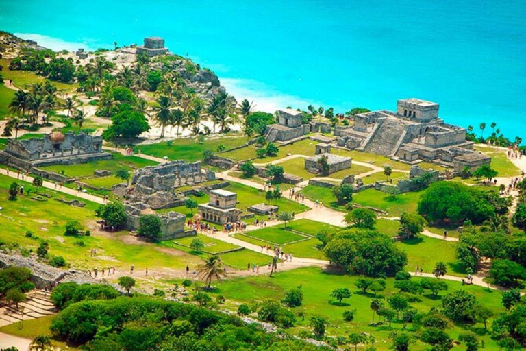 Tulum & Cobá 4-in-1: Mayan Ruins, Cenote & Playa del Carmen Tulum 4x1 Deluxe: Full day