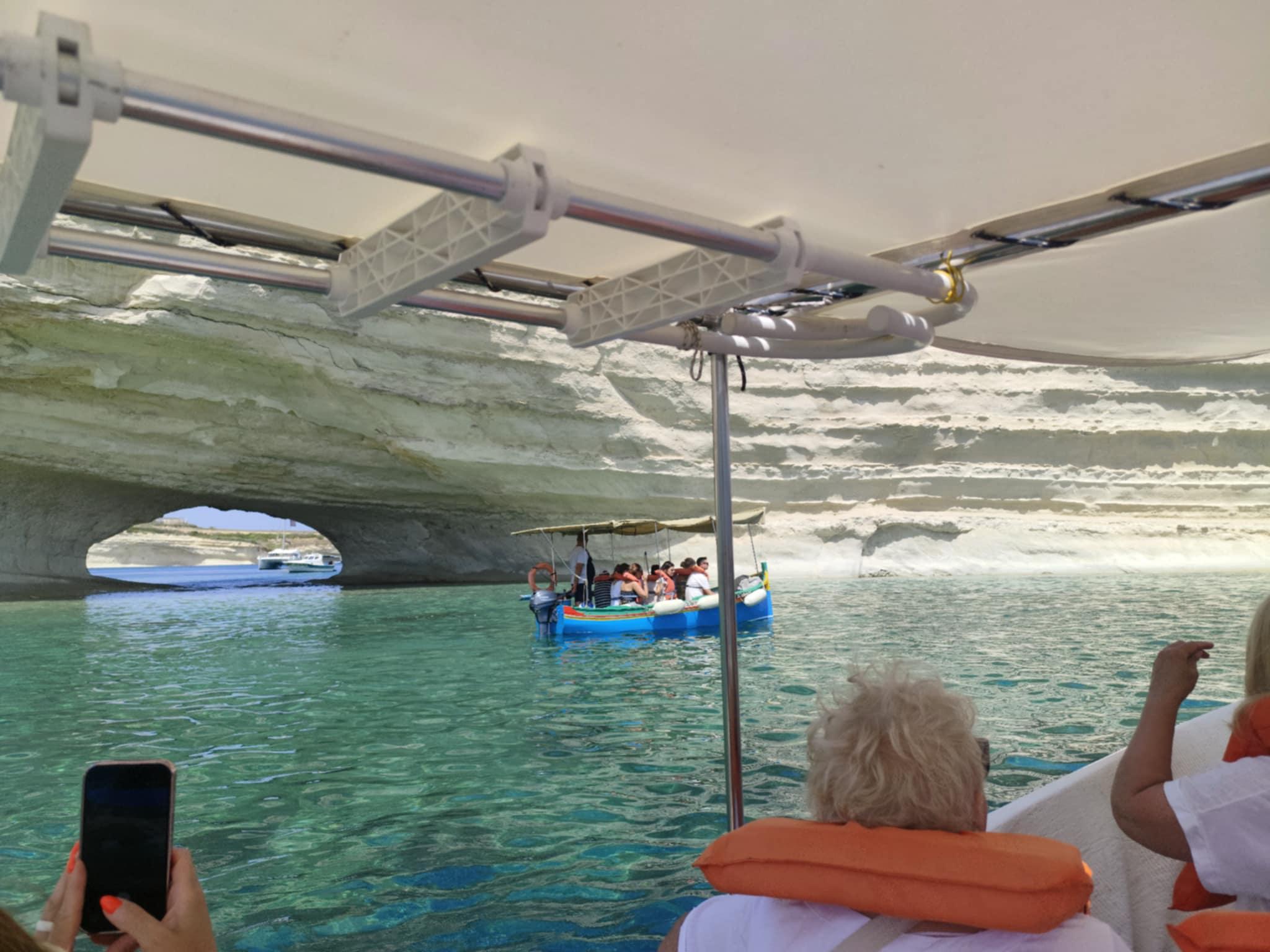 Marsaxlokk: Private Bootstour mit Schwimmen