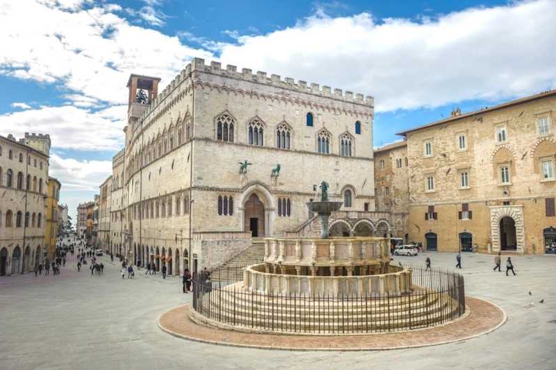 Erstaunliches Umbrien: Perugia-Cortona-Citta della Pieve von Rom aus