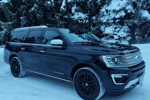 Vancouver: VIP SUV transfer naar Whistler