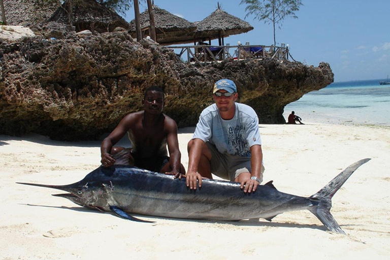 Zanzibar Big Game Fishing Adventure with Private Boat From Nungwi/Kendwa Tour with Meeting point + Entry ticket