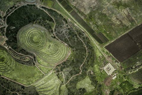 Cusco: Helikoptervlucht over de Heilige Vallei inclusief picknick