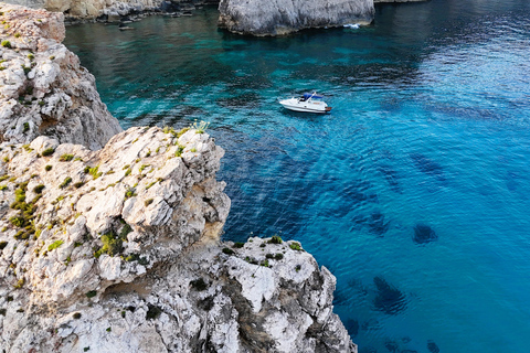 Private Boat Charter to Blue Lagoon, Crystal Lagoon and Gozo
