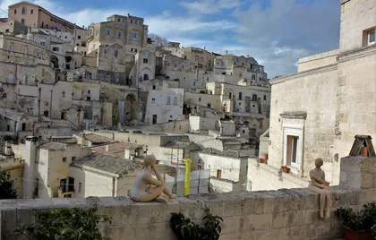 Matera: Ebike Tour durch die Landschaft von Matera & alter Ofen