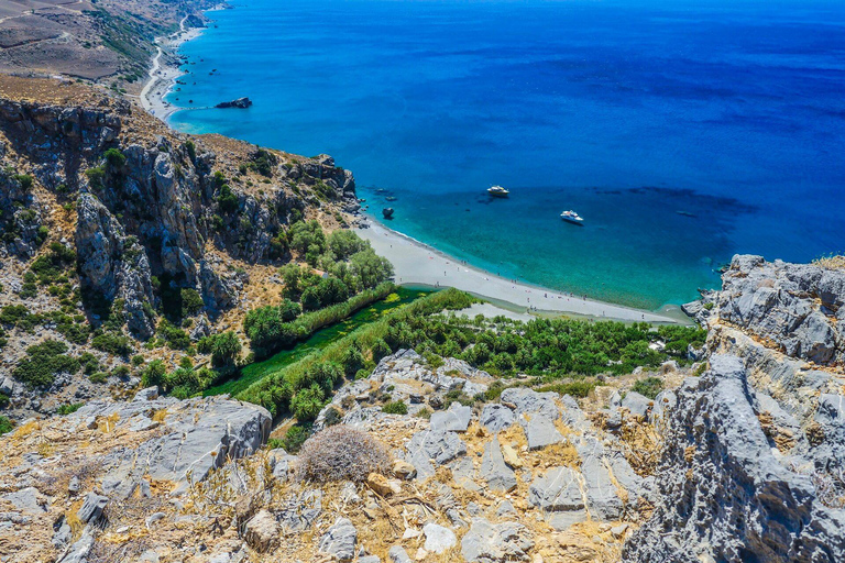 Wąwóz Kourtaliotiko i plaża Preveli (lub Kalypso) | prywatnie