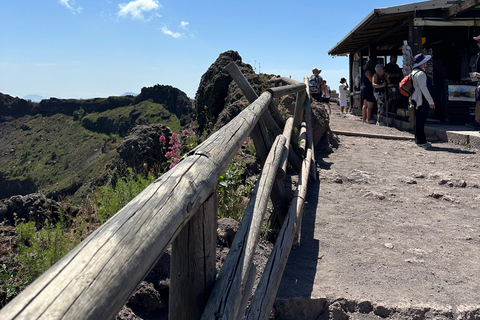 Le Mont Vésuve depuis Naples : Bus, billet et audioguide