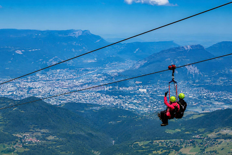 Kathmandu: Zipline Adventure in Nagarkot with Pickup & Lunch