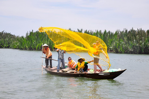 Hoi An: Market -Cooking Class Pho Beef & Dancing Basket Boat HA Happy: Black & White Coffee Making Class Without Pick up