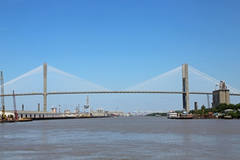Savannah: croisière en bateau fluvial et tour de ville