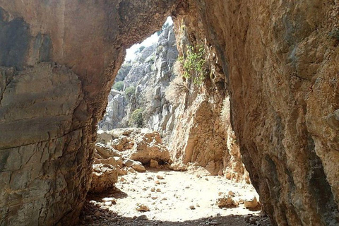 Au départ de La Canée : randonnée et baignade dans les gorges d&#039;Imbros et à Sfakia (journée)