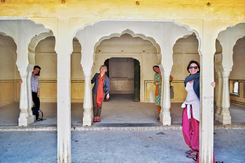 Visite citadine d&#039;une journée à Jaipur : fort d&#039;Amber, palais de la ville et guideJaipur : visite d&#039;une journée personnalisable avec voiture, chauffeur et guide