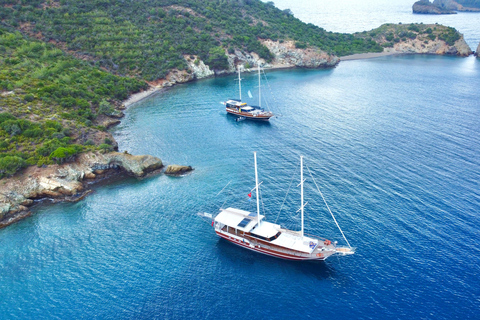 Zeil Turkije: 18-39&#039;s Olympos naar Fethiye Gulet Cruise