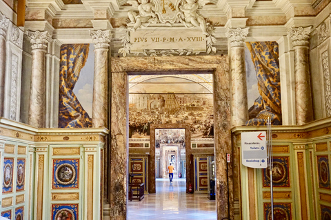 Rome: Vatican Museums Priority Entry Audio Tour with Snacks Vatican Museums & Sistine Chapel Ticket with Hosted Entry