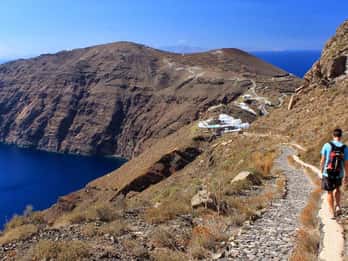 Santorini: Caldera vandring från Fira till Oia