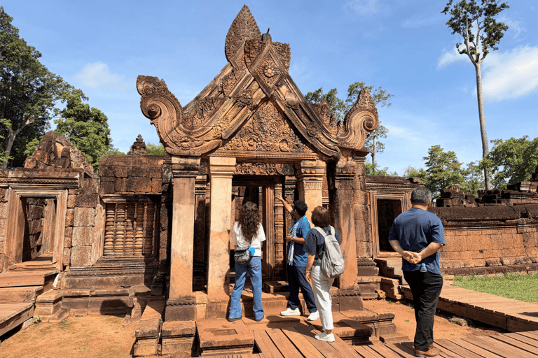 Siem Reap: Banteay Srei with Kulen Mountain & Picnic Lunch Private Tour