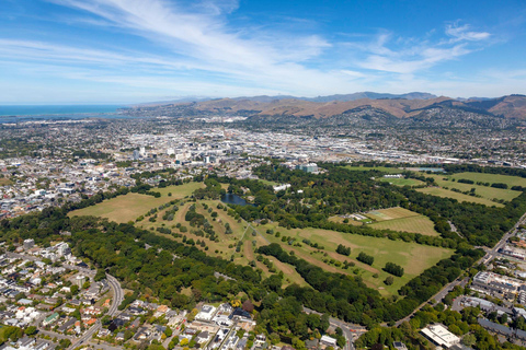 Christchurch: voo de helicóptero de 20 minutos pela cidade