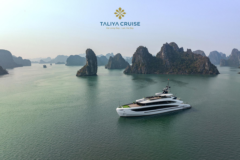 From Hanoi: Lan Ha Bay Premium Luxury Day Cruise Shared Cruise + Share Limousine bus transfer