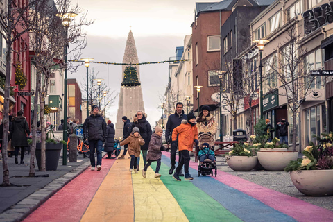 Reikiavik: Visita guiada a pie por la ciudad en Navidad