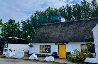 Belfast: Irische Musik- und Barbecue-Abend im Crosskeys Inn