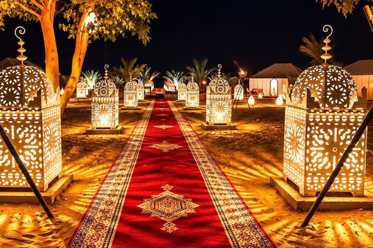 From Marrakech: 3-Day Sahara Desert & Luxury Camp Tour Private 3-Day Sahara Tour with Luxury Camp (Comfort)