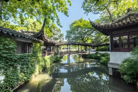 From Shanghai: Suzhou Day Trip with Garden & Temple