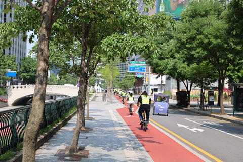 Aspectos destacados de Seúl: recorrido matutino en bicicleta eléctricaSeúl: tour matutino en bicicleta eléctrica