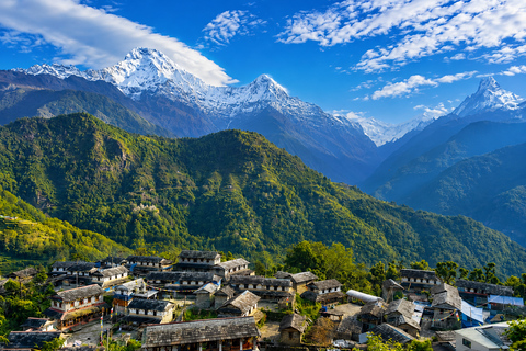 From Pokhara: 3-Day Ghandruk Trek with Guide & Transfers From Pokhara: 3-Day Ghandruk Trek by Public Bus