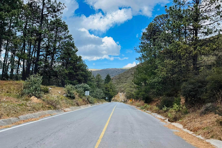 Wycieczka z przewodnikiem, transferem i biletami wstępu na wyprawę ArteagaMonterrey: Wycieczka z przewodnikiem po Arteaga, Coahuila