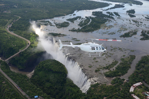 Victoria Falls: 12-13 min Helicopter Flight