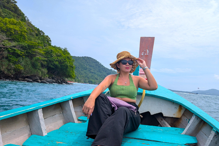 Phuket: Passeio de barco privado para a Ilha Coral e Koh BonOpção 1: Tour particular para a Ilha Coral